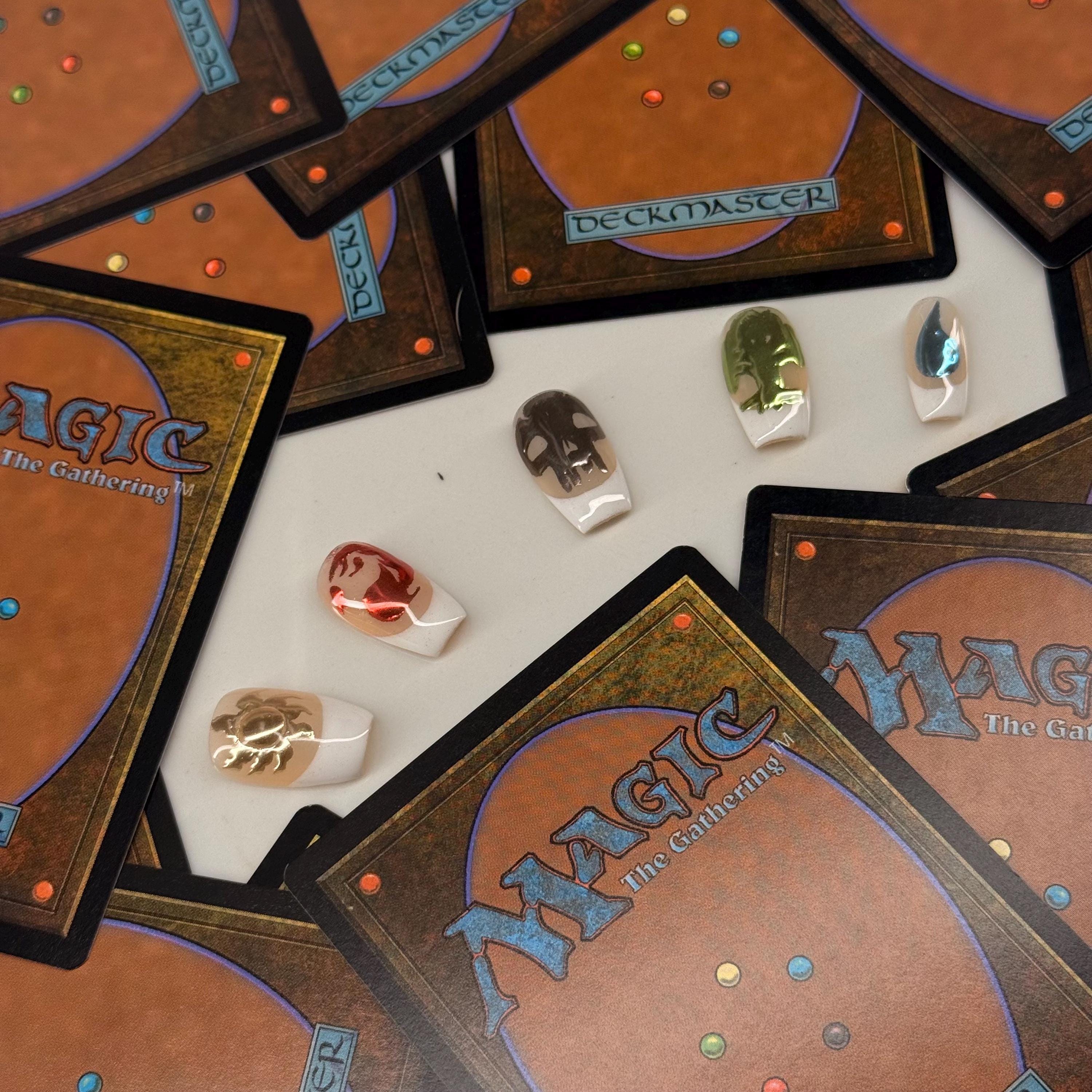 MTG! Elements Themed Nails
