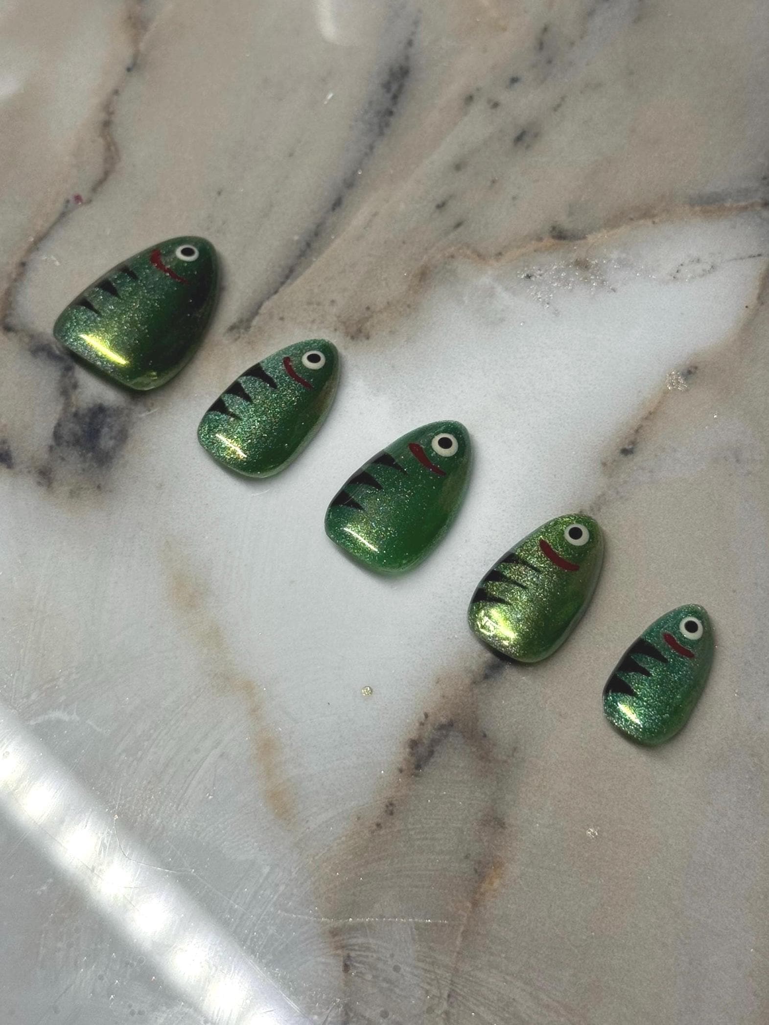 Fishing Lure Nails