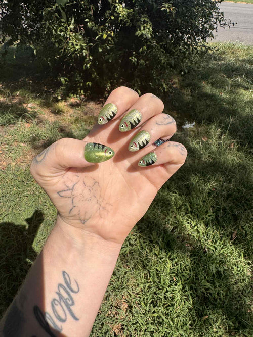 Fishing Lure Nails